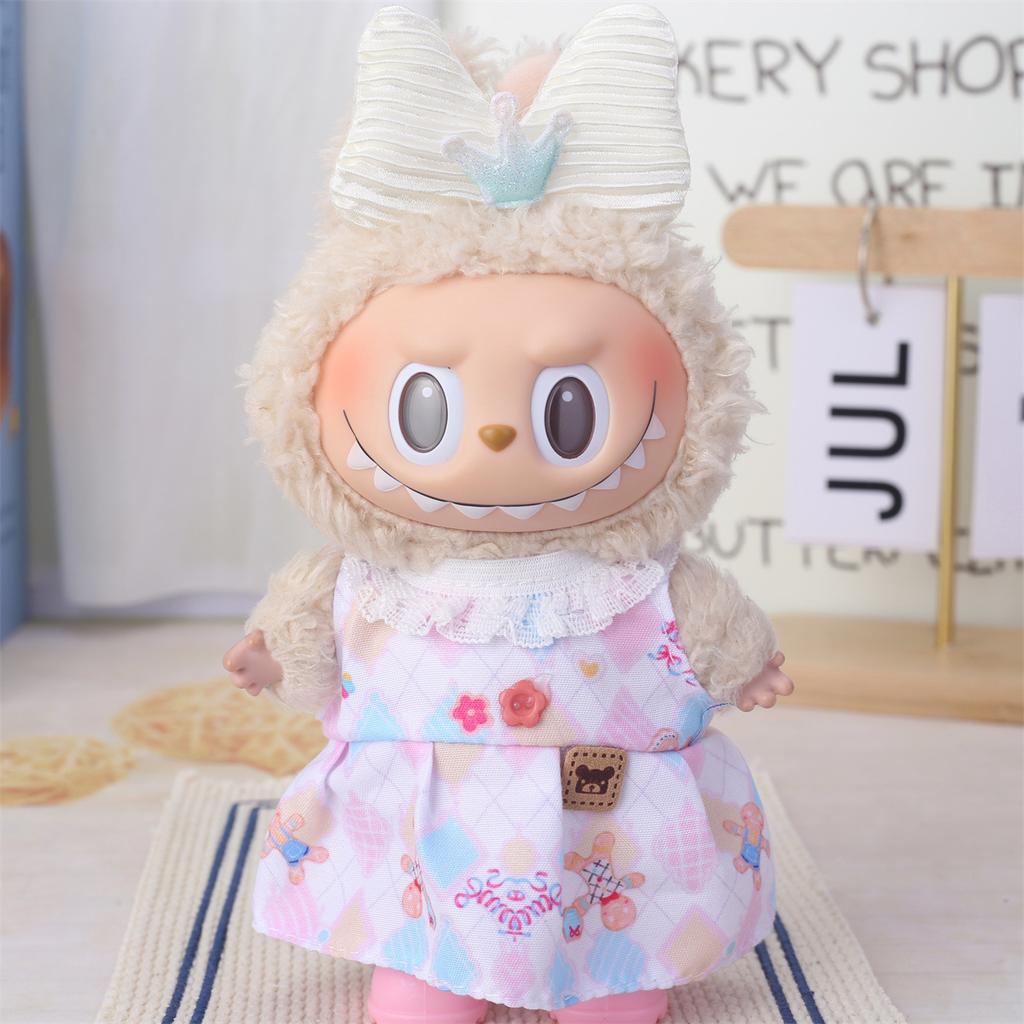 Labubu Baby Clothing Is Compatible with First, Second, and Third Generation 17cm Labubu Dolls