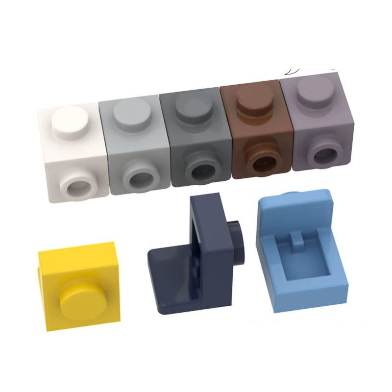 10PCS 36841 Front Side 2Holes Bracket 1 x 1 1 x 1 Block My Own Creation Fitting Including Brick DO-IT-YOURSELF Children s Playthings 36841 50