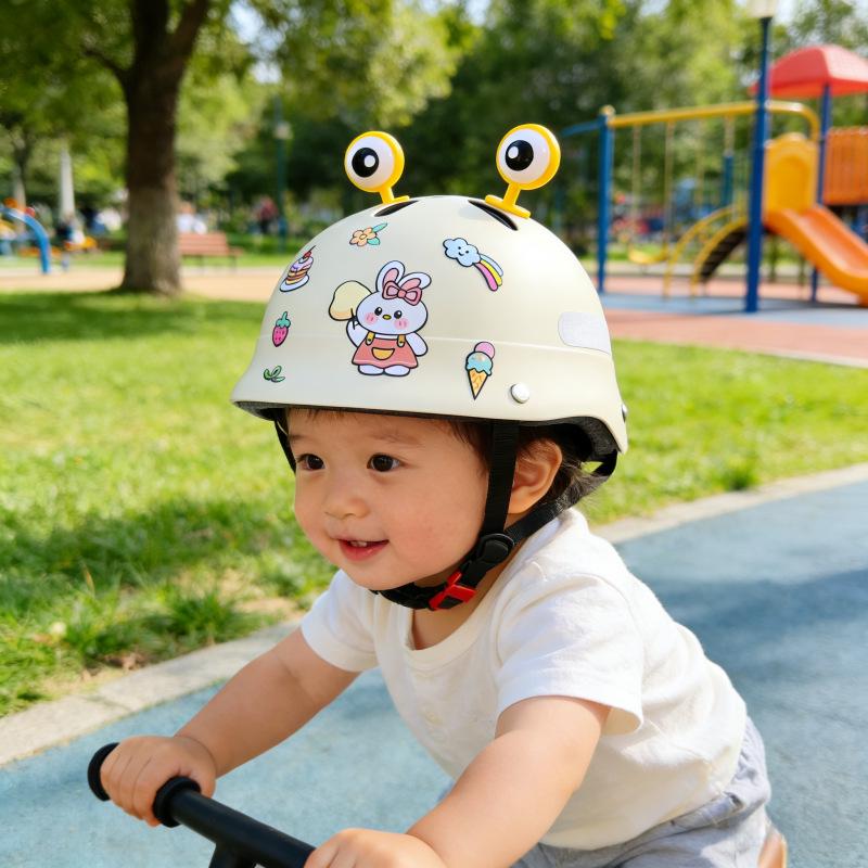 

3C Certified Drop-Resistant Adjustable Safety Helmet for 0-6 Years - Cute, Comfortable, Universal Fit 0-6 Years - Infant Model