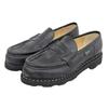 PARABOOT Women's Leather Lance Loafers, Noir, Size 3 1/2, 99657 Shoes 3.5 NoirUsed