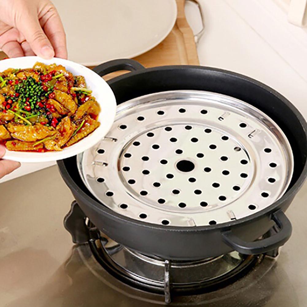 Stainless Steel Steamer Pot Tray Stand Kitchen Tool