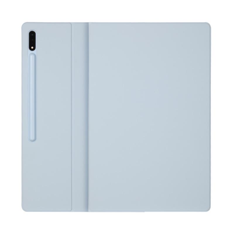 "Magnetic Suction Leather Tablet Case with Pen Slot for Samsung Galaxy Tab S9U"