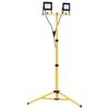 VidaXL LED Projector with Tripod 2x30 W Warm White