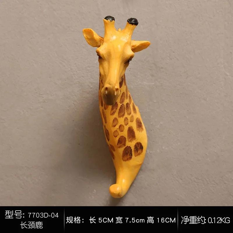 Vintage Animal Hooks Personalized Wall-Hanging Ornaments Functional & Fun Decor