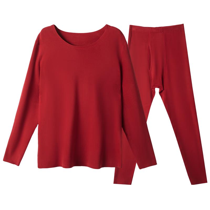 

MaoRen Благоприятный красный комплект термобелья из шерстяной смеси L (120-130 lbs)