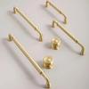 Gold Cabinet Door Knob Handle Desk Drawer Pulls Modern Shoe Cabinets Knobs Furniture Hardware Kitchen Accessories