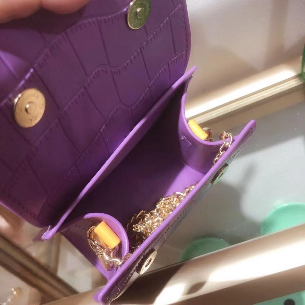 Mini Jelly Geantă pentru Femei Genți Casual Crossbody Genți de umăr de lux