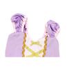 Rapunzel Princess Costume, Carnival Cosplay Dress with 2 Accessories, Cotton/Polyester, Purple, 120cm, Ages 5-6 Years