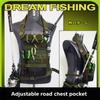 Multifunction Fishing Tackle Storage Bag Case Cover Waist Packs Chest Bag Leg Pack Fishing Rod Bag Pocket