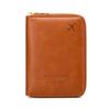 2024 RFID Anti-Magnetic Passport Holder: Zippered Travel & Document Storage Bag