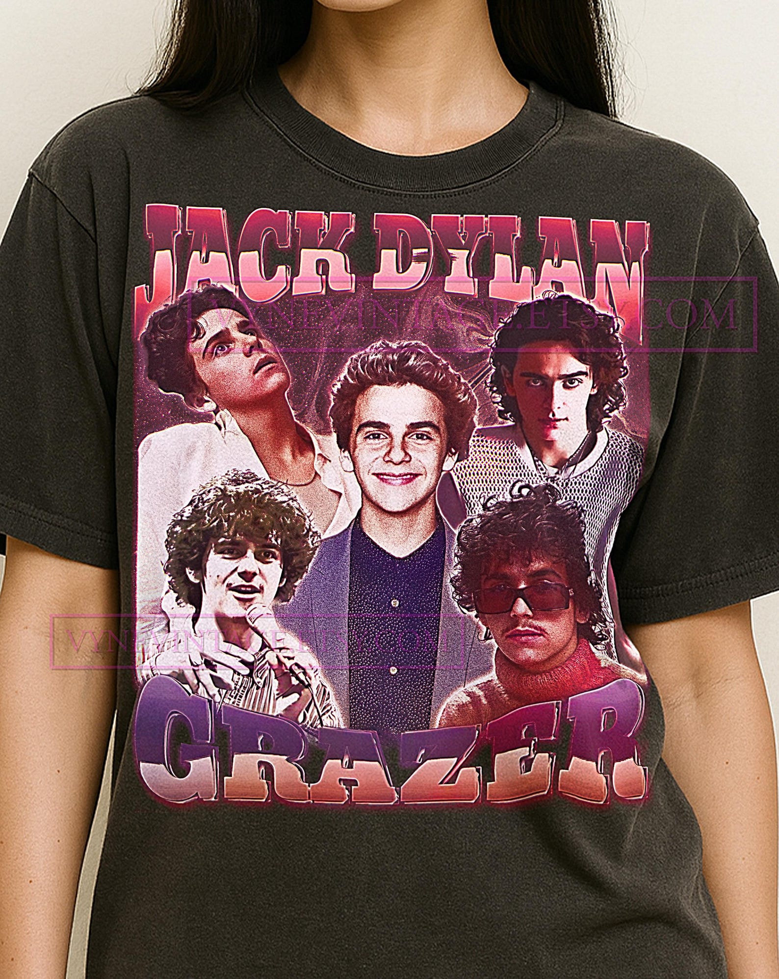 JACK DYLAN GRAZER T-Shirt, Vintage Actor Star Celebrity Performer Tee, 90s Retro Throwback, Jack Dylan Grazer Sweater 4XL