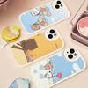 Cute Bubu Dudu Cartoon Phone Case For IPhone 16 15 14 13 12 11 Pro Max Plus Shockproof Leather Cover