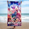 Game Deltarunes Anime Beach Swimming Towel Soft Absorbent Washcloth Children's Gifts for Kids Travel Camping Gym