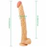 Lengthen Realistic Simulation Big Dildo with Strap Penis Sex Toy Female Vaginal Anal Masturbator with Suction Cup Lesbian