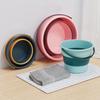 Portable Folding Washing Bucket Home Use Washing Clothes Or Outdoor Fishing Car Cleaning Thickened Multifuctional Folding Bucket