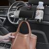 Gancio Multifunzione per Poggiatesta Sedile Auto Comodo Portatile Portabicchieri Pieghevole Organizer per Sedile Posteriore