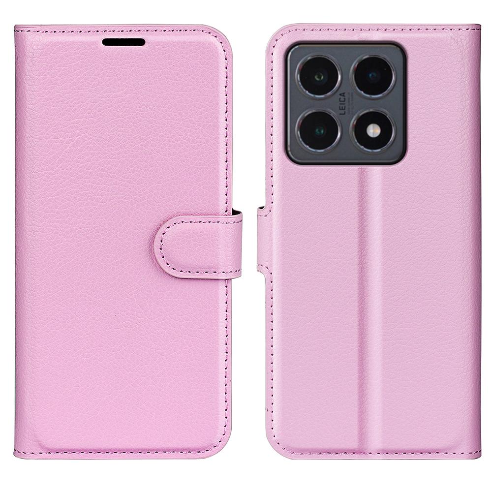 For Xiaomi 15T Case Litchi Texture Shockproof Leather Wallet Phone Cover