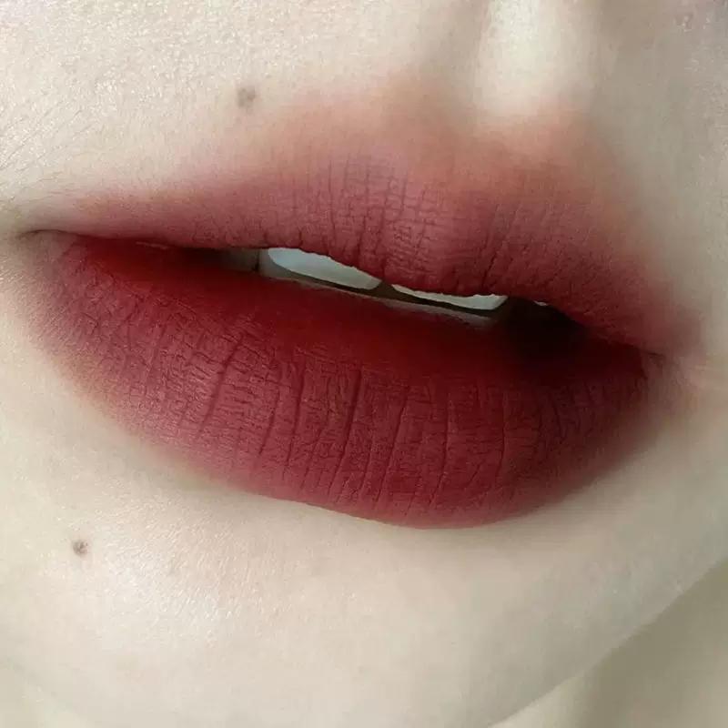 Pure Desire Cold Boiled Water Peach Color! Fake Plain Face Tender Lip Mud Matte Velvet Waterproof Colorfast White Lipstick