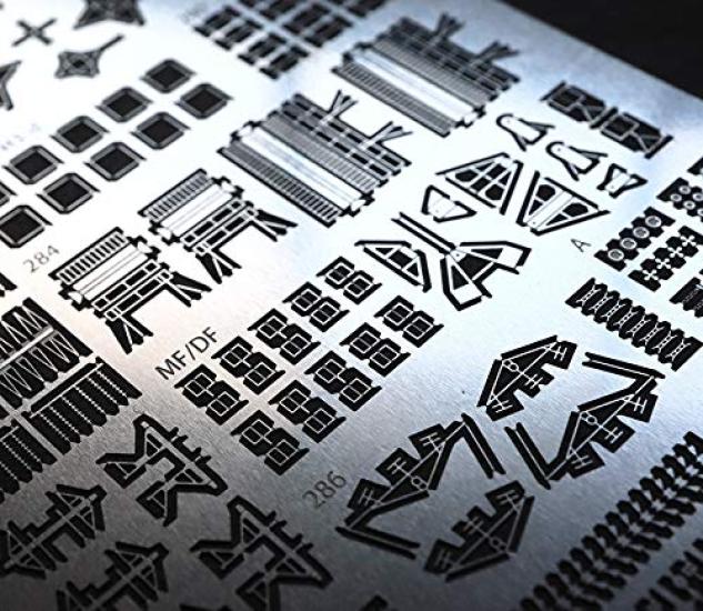 Royal Navy Etching Parts 2 1/700 (WW2) General-purpose (Radar)