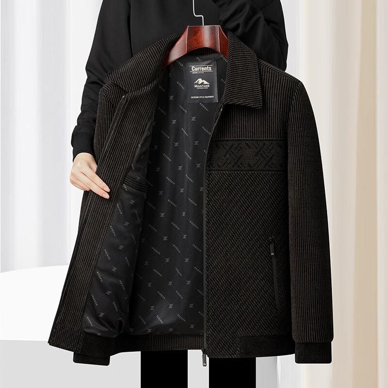Yalu Men's Mid-Aged Padded Winter Jacket