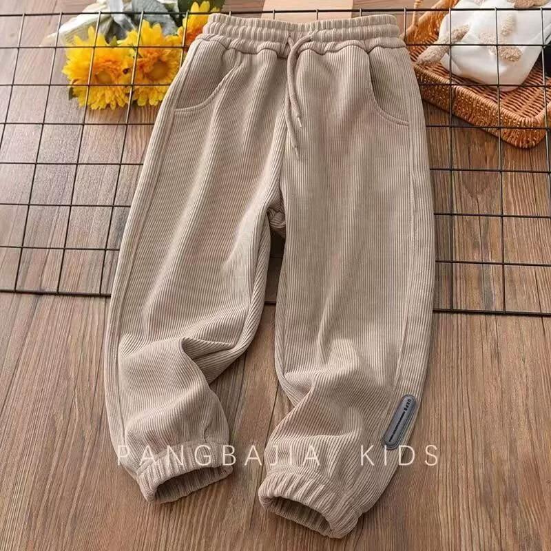 

1-8Y Children s Sports Pants Autumn Winter Korean Children s Versatile Soft Jogger Pant Baby Boys and Girls Pants 120