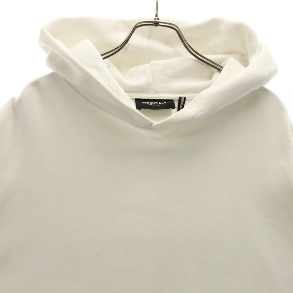 Essentials Sweat-shirts à manches longues avec logo au dos L blanc Homme Occasion