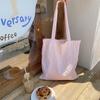 Summer new fairy bag yellow bubble plaid shoulder bag Japanese small fresh student cloth bag thin