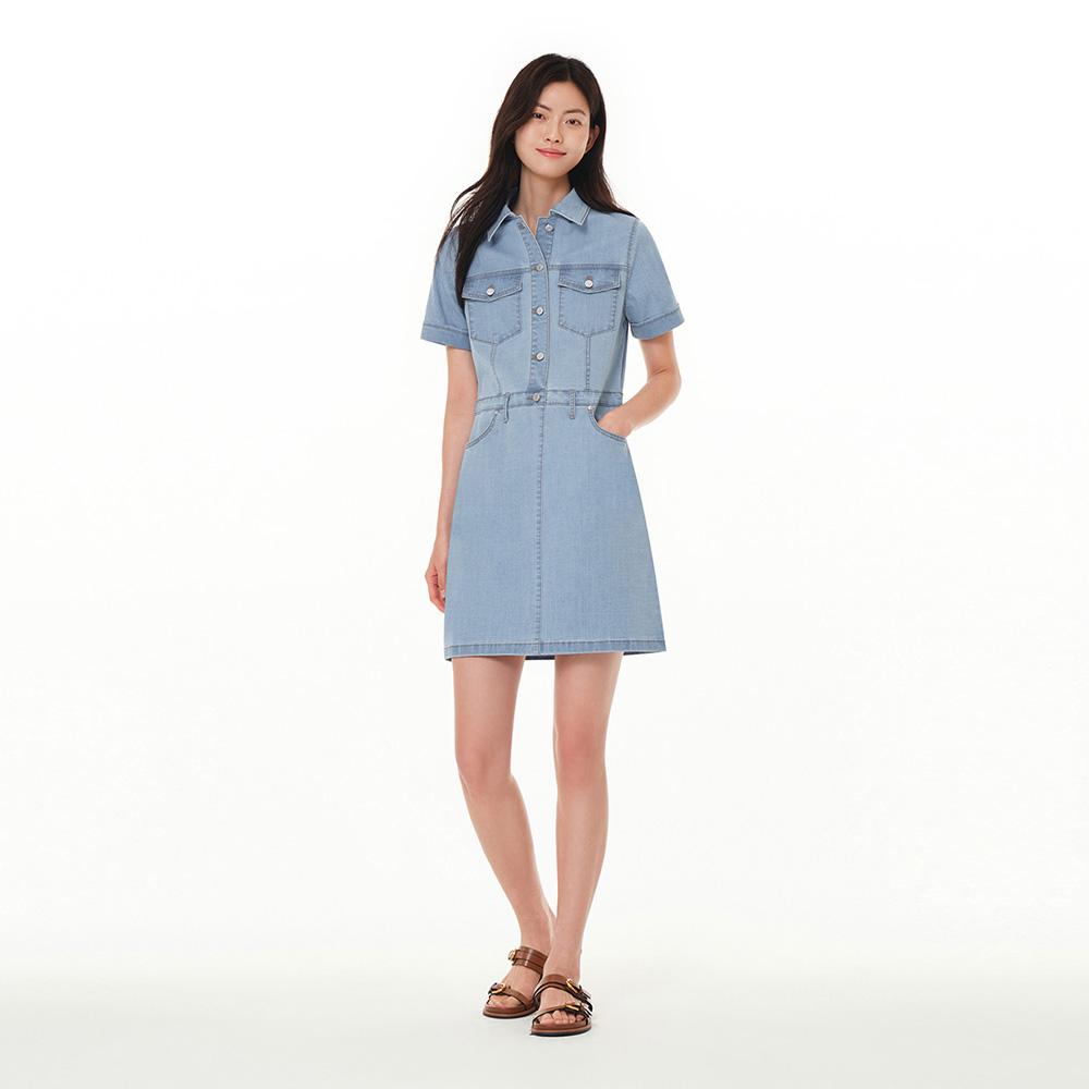 ANDAR Ice Air Denim Dress