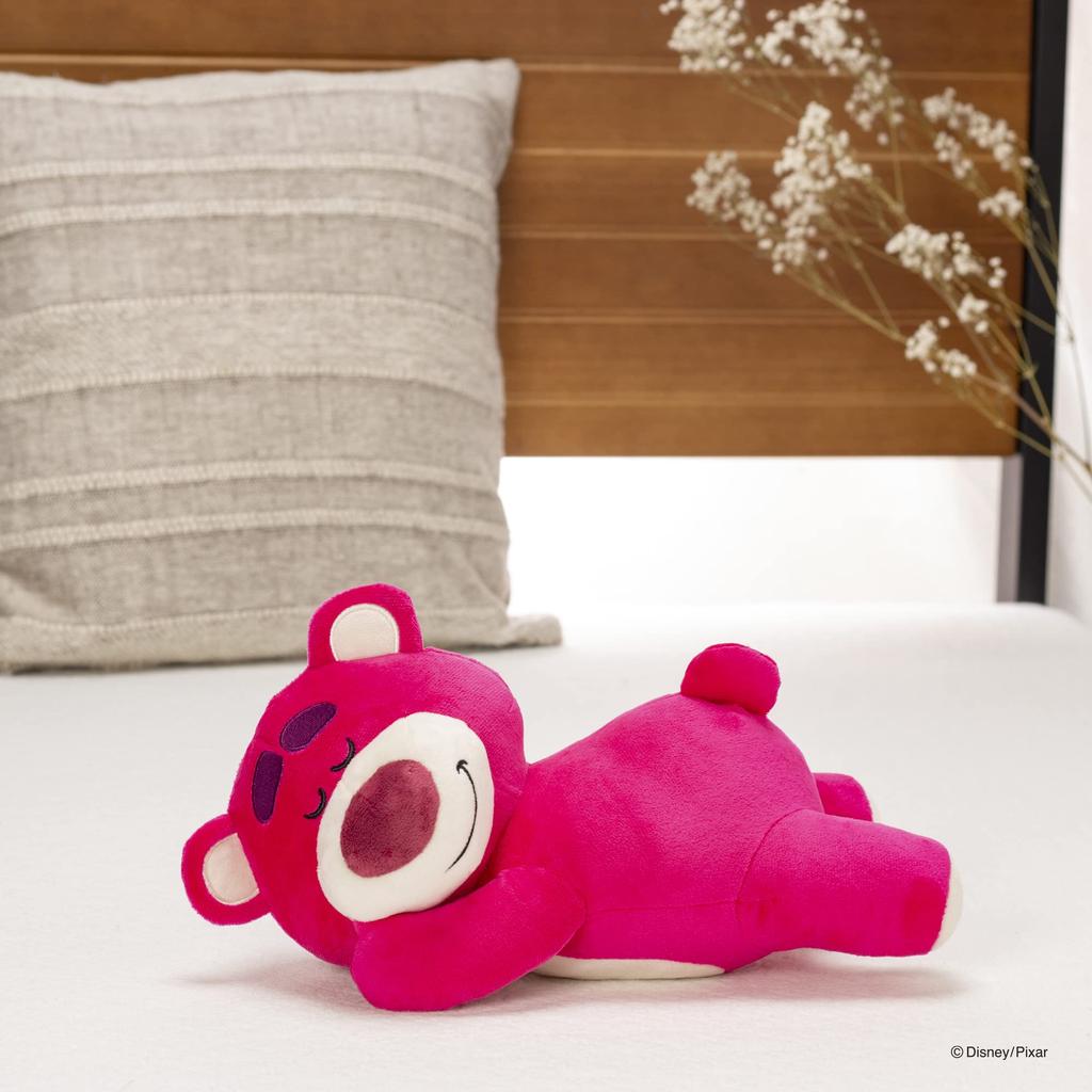MORIPiLO Disney Body Pillow Story Lotso Sleeping S 30cm Stuffed Toy Goods Cushion 28x15x15cm Pink Birthday Present Cute Soft Disney Pixar Character