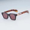 Big Square High Street Fashion Sunglasses Uv400 Designer Brand Men Classical Vintage Eyeglasses with Case
