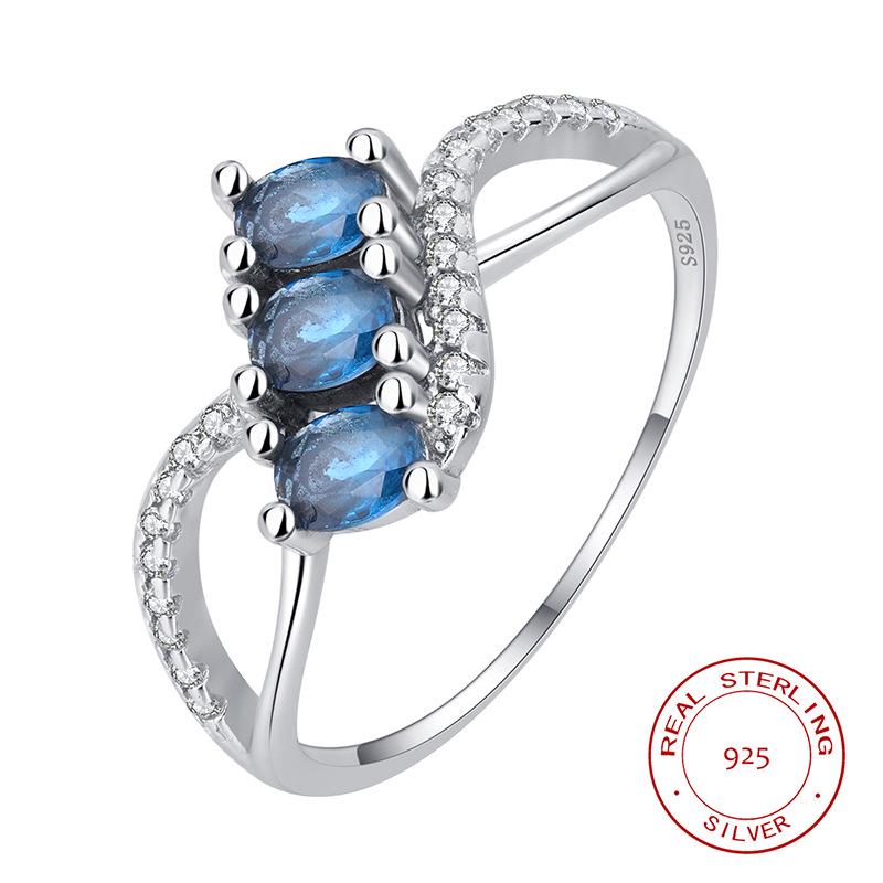 

Минималистичное кольцо с бриллиантом из серебра S925, нишевый дизайн, стиль Ins, холодная эстетика. Size 8