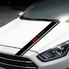 Car Hood Sticker Personalized Stripe Auto Body Decals Car Tuning Stickers For Citroen C1 C3 C4 Picasso C5 C6 VTS C-ELYSEE C5 C6