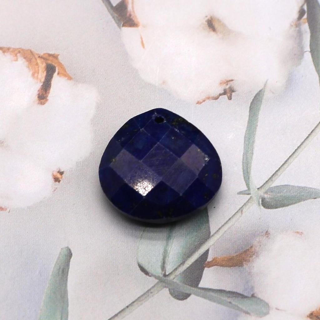 2Pcs Faceted Pendant Natural Stone Drop-Shaped Smalll Pendant For Jewelry Making DIY Earrings Beacelet Necklace Accessory