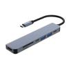 Mindpure 12-in-1 USB C Hub MST Docking Station with Dual HDMI 100W PD RJ45 SD TF Card Reader
