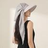 Lightweight Korean Style Headscarf Baseball Hat Y2k Solid Color Strappy Scarf Hat Hair Scarf Hip-hop Headscarf Hat Summer