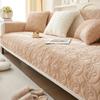 Thicken Plush Flower Sofa Cushion Winter Warm Sofas Towel Anti-slip Universal Couch Covers Pets Kid Soft  Blanket Living Room