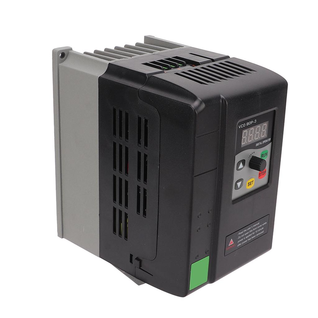 Motor Variable Frequency Drive Digital Display Motor Frequency Converter 3 Phase 380‑440V Input 0‑440V Output