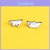 Cute Cartoon Minimalist Design Adorable Little Paper Airplane Brooch Creative Unique Pin For Men And Women