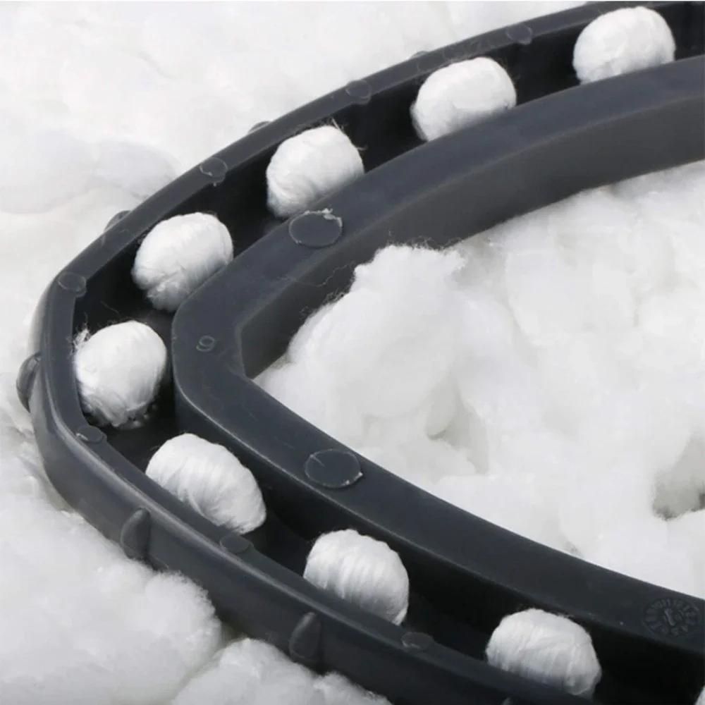 Mop Refills Spin White Mop Head Cloth Replacement Microfiber Mop Cloth Replacement Head for Vileda O-cedar Replacement Mop Heads