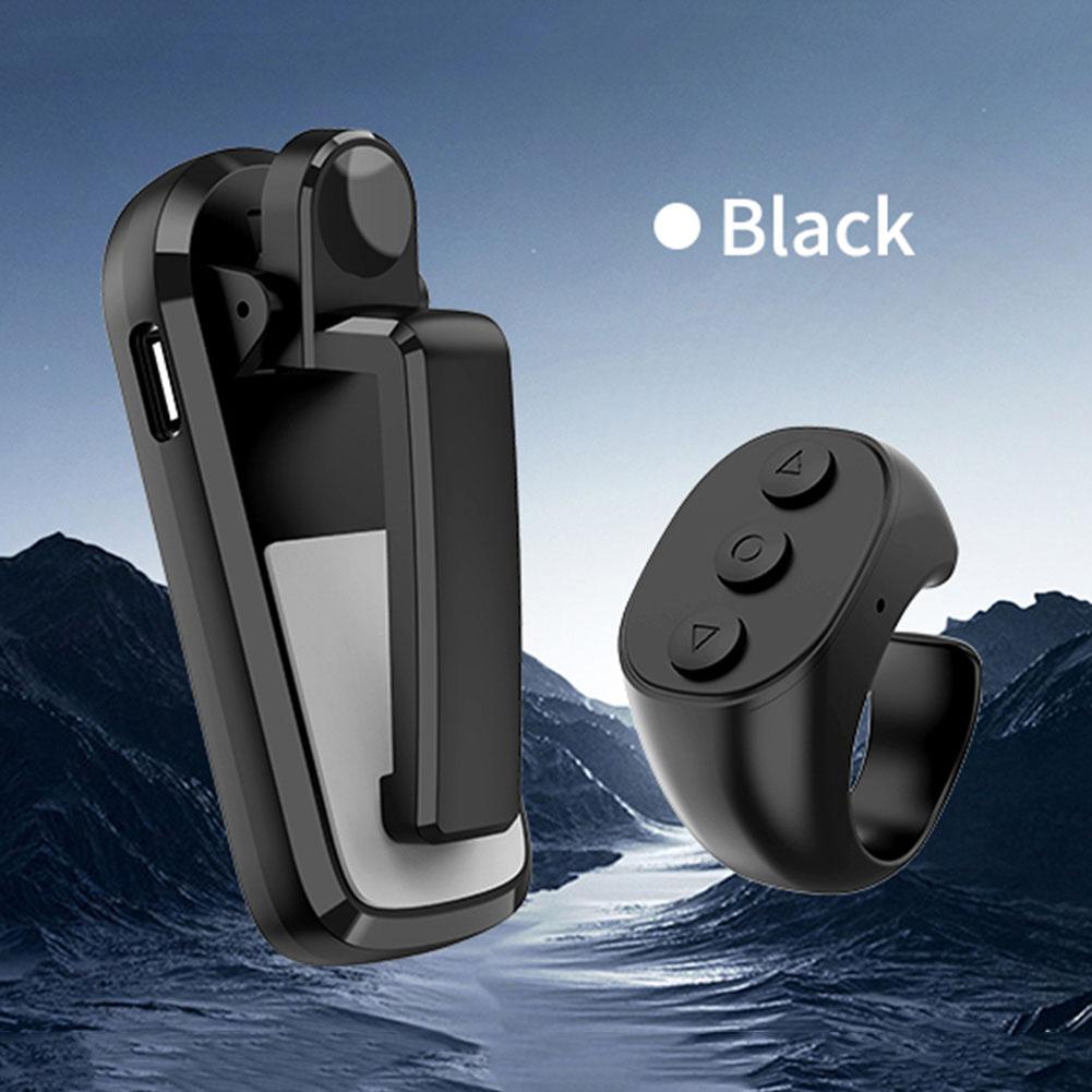 

JX-07 For Kindle E-Book Page Turner Tablets Phones Remote Controller Camera Photo Taking Video Recording Remote Trigger Clicker чорний
