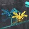 Eco-friendly Plastic Figure 3D Printed Articulated Dragonfly Model, Flexible Realistic Animal Fidget Toys, Educational Science Teaching Aid
