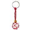 DIY Keychain Unfinished String Lanyard Keychain Crystal Stone Holder Cage Keyring Unique Jewelry Making Craft