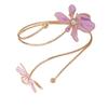 Multi Style Opening Arm Bracelet Metal Arm Bracelet Elegant Flower Bracelet  Hand Jewelry