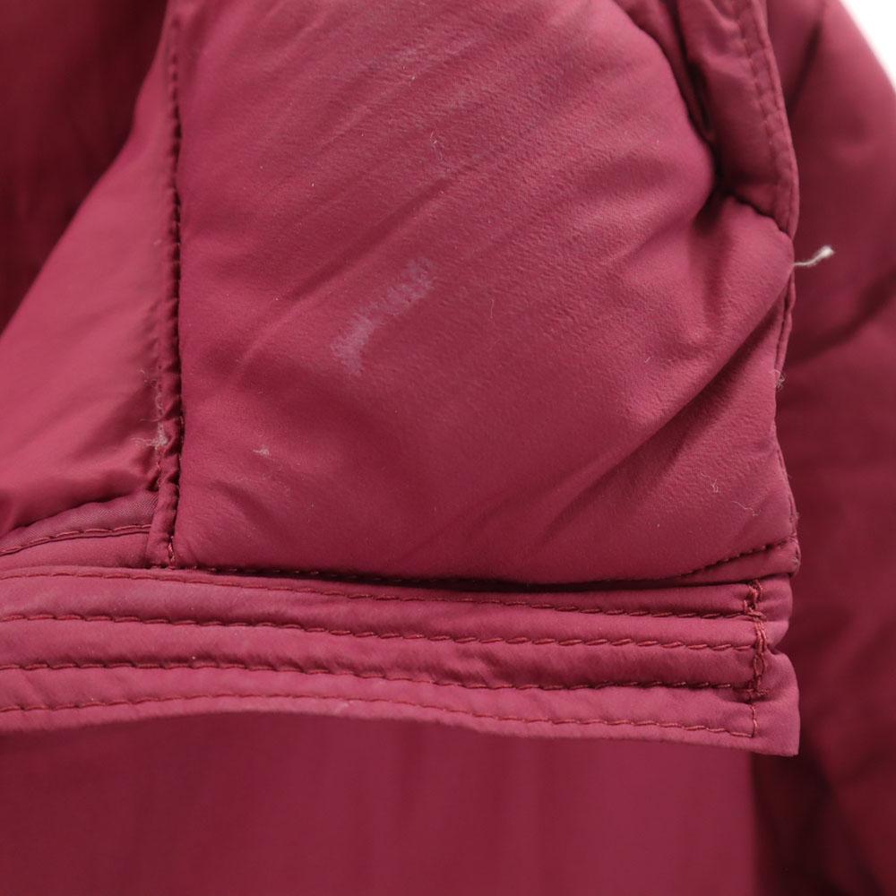 Uniqlo Long Sleeve Ultra Light Down Seamless Parker M Magenta Women Used