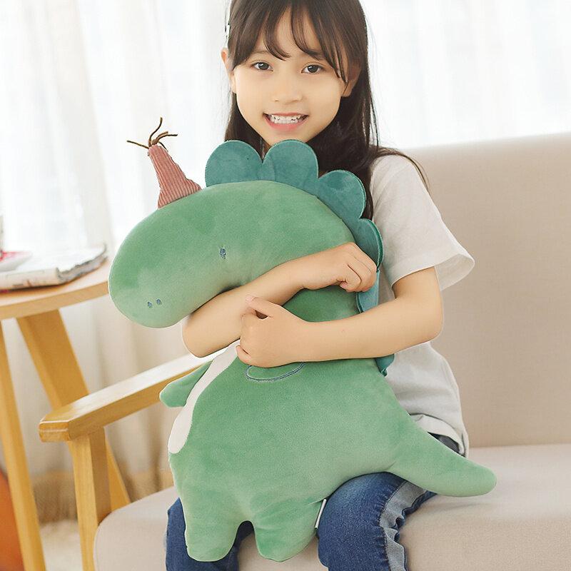 Pohodlný plyšový polštář pro dinosaura Polštář na pohovku Jednorožec Polštář pro panenku Dívka Dárek Plyšový polštář krokodýl Polštář z plyšového zvířátka
