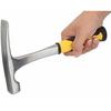 TRP Ultra Hard Head Rock Hammer - Premium Rubber Flat Tip Hammer