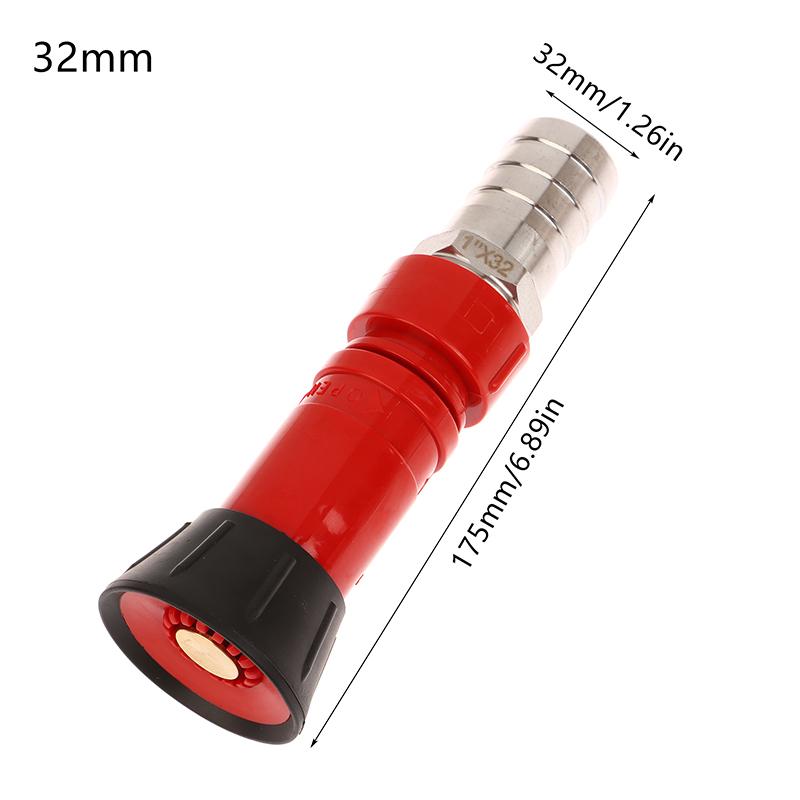 High-Pressure Sprinkler Irrigation Head Flushing Hose Nozzle Large Flow Semi-Water Pump 19/25/32mm For Gardening Garden Watering