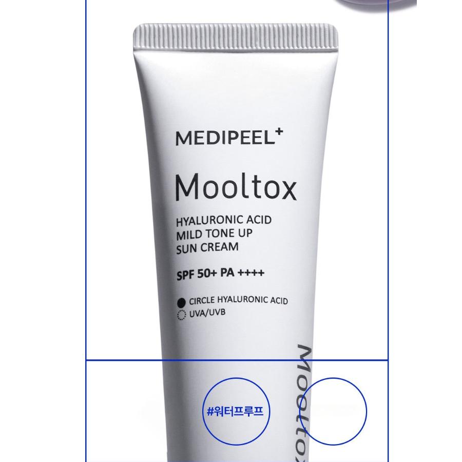 Medipeel Krem przeciwsłoneczny Mooltox Mild Tone-Up z kwasem hialuronowym 50g