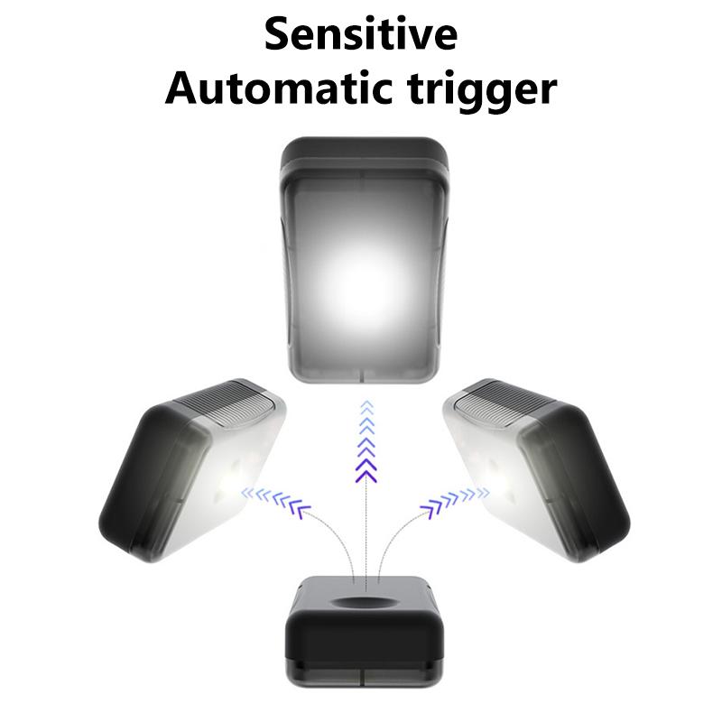 SEAMETAL Moto Voiture Voiture Lampe à Induction Lampe à Capteur Tactile Lumière de Coffre Lampe de Lecture