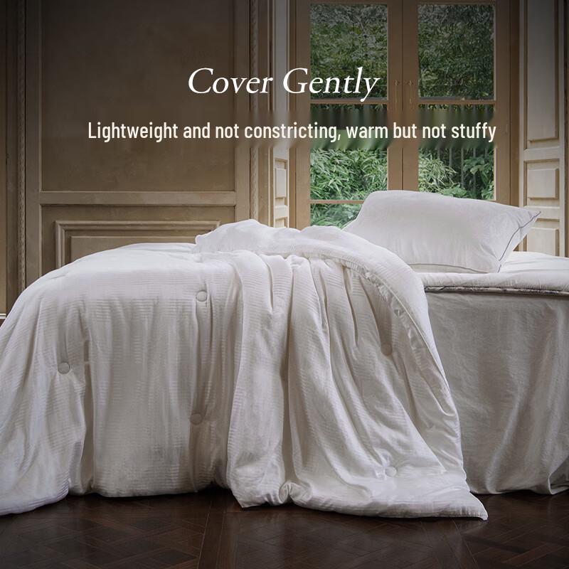 Aimeijia All-Season 3D Cloud Feel Mulberry Silk Quilt